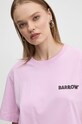 Odjeća Majica kratkih rukava Barrow F4BWUATH134 ljubičasta