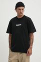 Barrow t-shirt bawełniany F4BWUATH142 czarny AW24