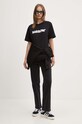 Îmbrăcăminte Barrow tricou din bumbac F4BWUATH144 negru