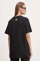 Barrow t-shirt bawełniany F4BWUATH144 czarny