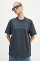 Îmbrăcăminte Sunnei tricou din bumbac RTWXJER007 bleumarin