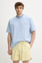 Sunnei t-shirt in cotone RTWXJER001 blu SS25