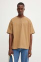 Sunnei t-shirt RTWXTOP003 beżowy AW24
