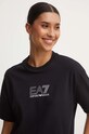 EA7 Emporio Armani tricou din bumbac PJORZ.6DUT12.1200 negru