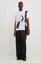 Heliot Emil t-shirt in cotone HE.M.09.041.C07 bianco AW24