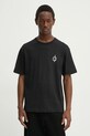 Samsoe Samsoe t-shirt in cotone SACOPENHAGEN nero U24300006