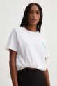 Abbigliamento Kaotiko t-shirt in cotone AP060.01.G002 bianco