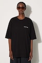 Одяг Бавовняна футболка Filling Pieces Boxy 74413781861 чорний