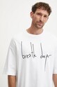 A.P.C. cotton t-shirt t-shirt journey COHFM.M26440 white AW24