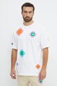 Bavlnené tričko The North Face TNF x Yinka Ilori NF0A8AMCFN41 biela AW24