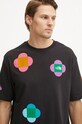 The North Face t-shirt bawełniany TNF x Yinka Ilori NF0A8AMCJK31 czarny AW24