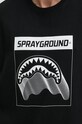 Bavlnené tričko Sprayground SP667 čierna