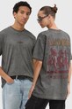 Vertere Berlin tricou din bumbac imprimeu gri VER.T268