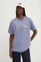 Vertere Berlin tricou din bumbac violet VER.T271