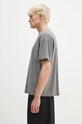 Βαμβακερό μπλουζάκι A.P.C. Floater COHBS.M26437.LAD γκρί AW24