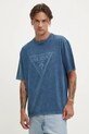 Oblečenie Bavlnené tričko Guess Originals M4BI13.K8FQ4 modrá