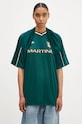 Martine Rose t-shirt Celebration Football Top 135JT01400 turquoise AW24