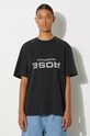 Martine Rose cotton t-shirt Classic T-Shirt 603JE01002C black AW24