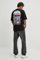 Bavlněné tričko New Era 60564865 černá AW24