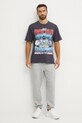 Бавовняна футболка 47 brand MLB New York Yankees темно-синій BU017TMYIHQ632878VN