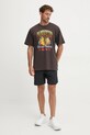 Бавовняна футболка 47 brand NHL Chicago Blackhawks сірий HH004TMYIHQ620699C9
