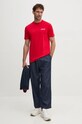 Бавовняна футболка Red Bull Racing x Pepe Jeans Red Bull Racing x Pepe Jeans RU500003 червоний AW24