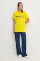 Pepe Jeans tricou din bumbac Red Bull Racing x Pepe Jeans galben RU500005