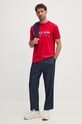 Бавовняна футболка Red Bull Racing x Pepe Jeans Red Bull Racing x Pepe Jeans червоний RU500005