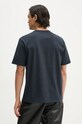 Sunnei t-shirt bawełniany granatowy RTWXJER016