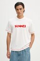 Pamučna majica Sunnei RTWXJER020 bijela