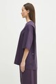 Pangaia tricou din bumbac violet 10002012