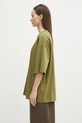 Pangaia cotton t-shirt green 10002012