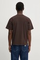 No Problemo t-shirt bawełniany Mini Problemo SS Tee NP60009.02 brązowy