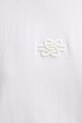 Filling Pieces тениска от памук Boxy Embroidered 74413791901 бял