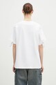 Îmbrăcăminte Fiorucci tricou din bumbac Distressed M01FMTSH101CJ01WH06 alb