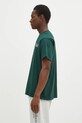 Clothing Sporty & Rich cotton t-shirt Health Script TO043511078GR10 green