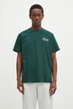 Sporty & Rich cotton t-shirt Health Script TO043511078GR10 green