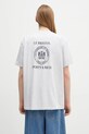 Футболка Sporty & Rich Crest Seal 100th TO043517620GY03 серый