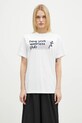 Sporty & Rich cotton t-shirt USA Wellness Club TO043506128WH01 white AW24