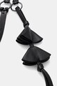MUNTHE brelok skórzany LUMUT 253195325355 czarny AW25