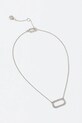 Κολιέ AllSaints ζιρκόνια ασημί 37527135SLV041