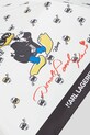 Akcesoria Karl Lagerfeld parasol KL X DISNEY A3W50096 biały