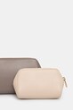 Αξεσουάρ Δερμάτινη τσάντα καλλυντικών Furla 2-pack WE00453.ARE000.3782S μπεζ
