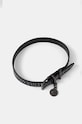 ZADIG&VOLTAIRE bransoletka skórzana czarny OWJW01761