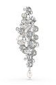 Akcesoria Swarovski broszka CONSTELLA 5722516 srebrny