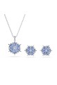 Swarovski colier si cercei MAGIC Cristal Swarovski argintiu 5734243