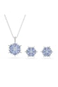 Κολιέ και σκουλαρίκια Swarovski MAGIC κρύσταλλο Swarovski ασημί 5734243