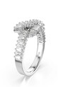 Doplnky Prsteň Swarovski MATRIX 5727119 strieborná