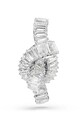 Swarovski broszka MATRIX cyrkonia srebrny 5731102