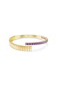Swarovski bransoletka MATRIX cyrkonia złoty 5731049
